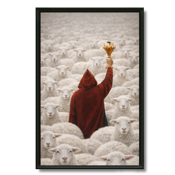 Tableau CAN Maroc – Le roi de la jungle.