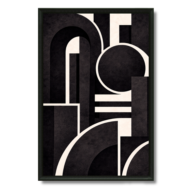 Tableau Art déco – Architecture Noire