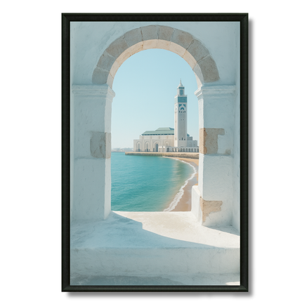 Vue sur Casablanca Mosquee