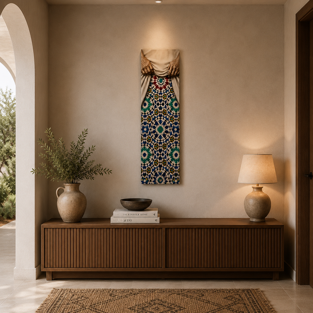 Tableau marocain – Main zellij