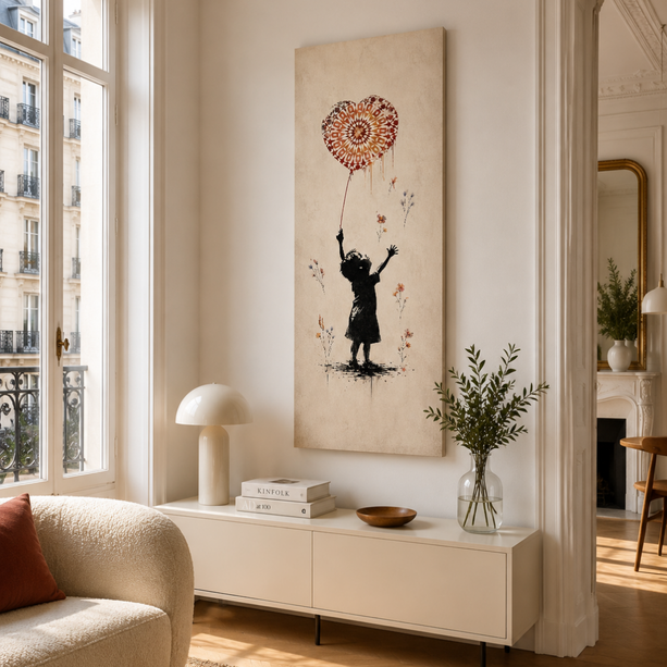 Tableau marocain – Banksy zellij