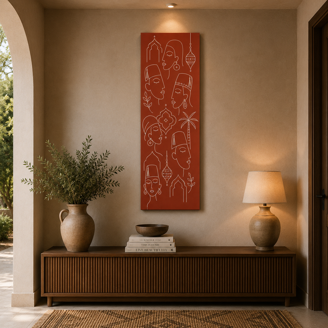 Tableau marocain – Terracota Morocco