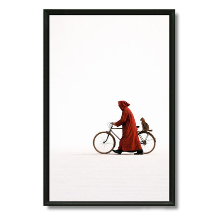 Tableau marocain – capuche rouge