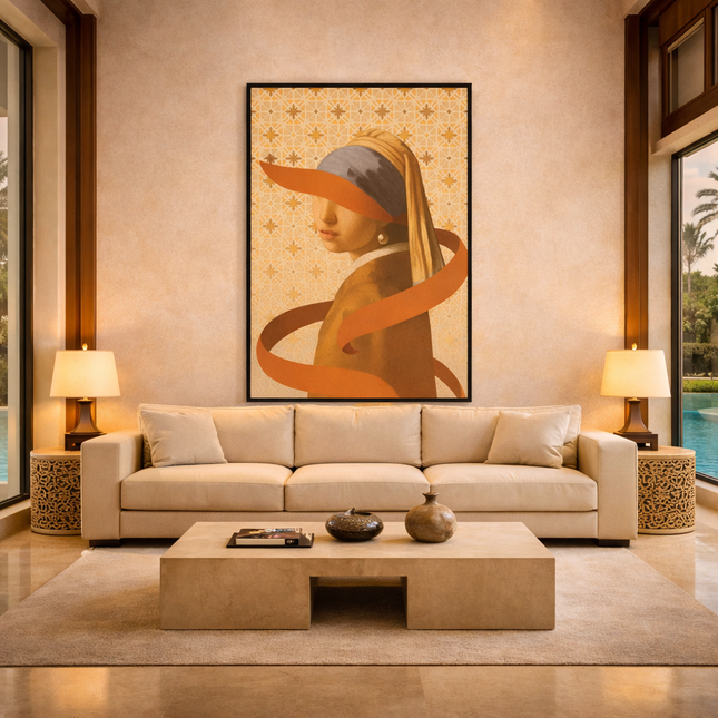 Tableau marocain – Perle Pop art