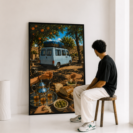 Tableau marocain – La pause