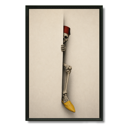Tableau marocain – Le squelette Marocain