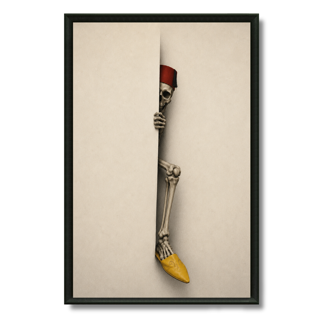 Tableau marocain – Le squelette Marocain