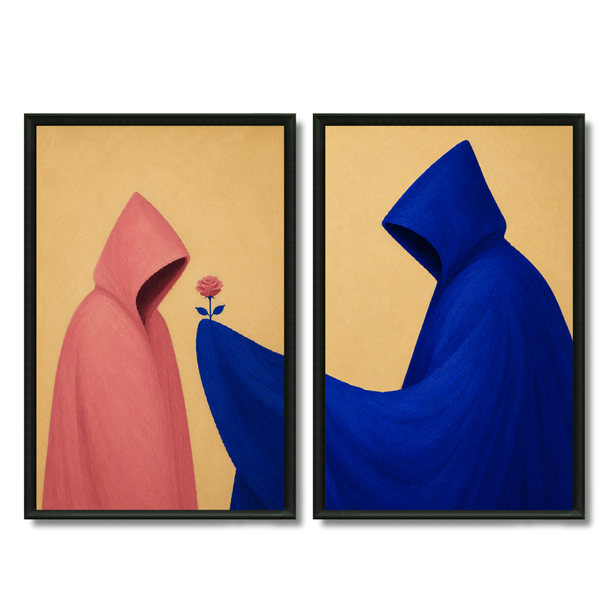 Duo Tableaux - L’amour Abstrait