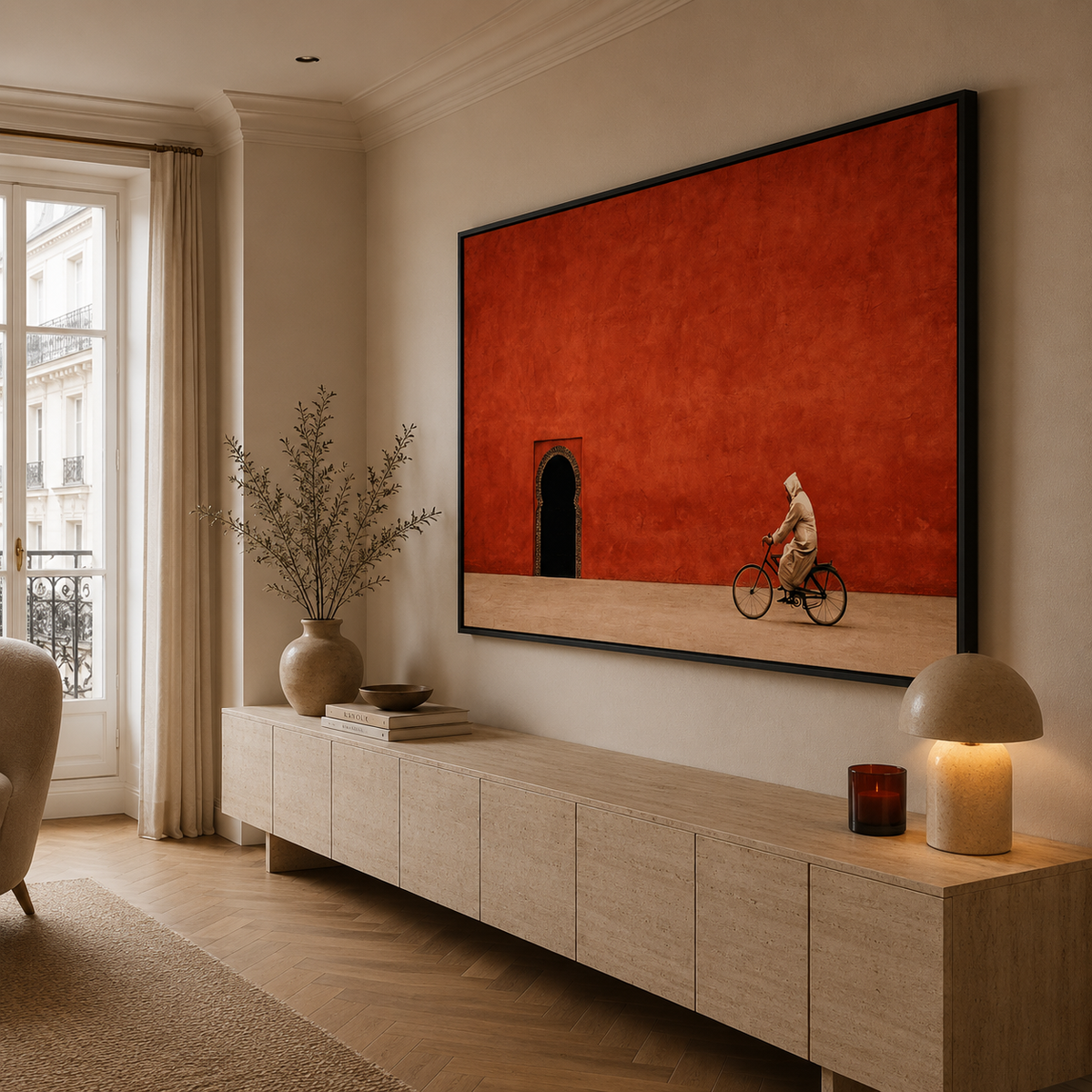 Tableau marocain – Balade Rouge