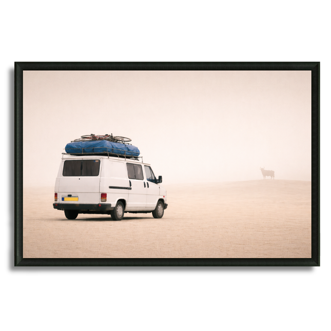 Tableau marocain – Route du bled beige