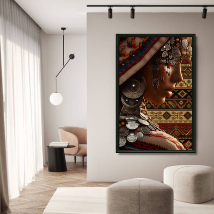 Tableau marocain – La femme Amazigh