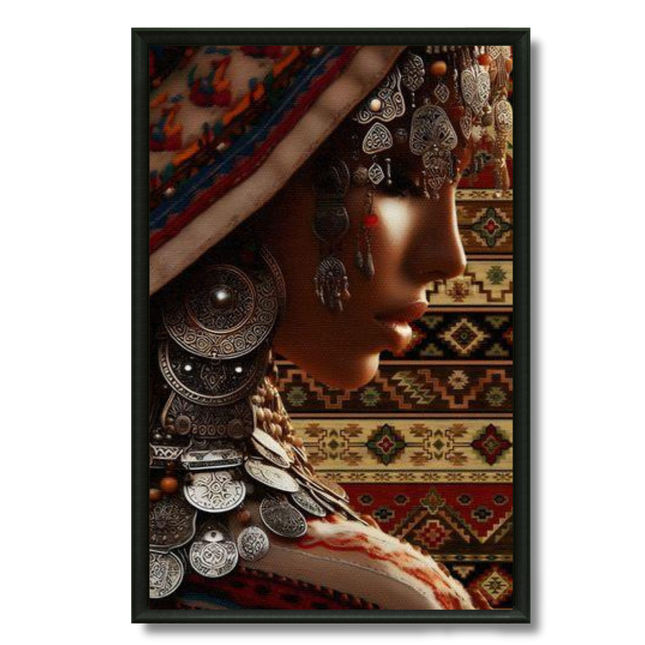 Tableau marocain – La femme Amazigh