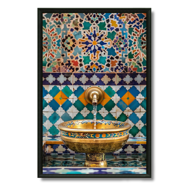 Tableau marocain – Fontaine marocaine
