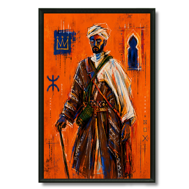Tableau marocain – Pop Art Amazigh