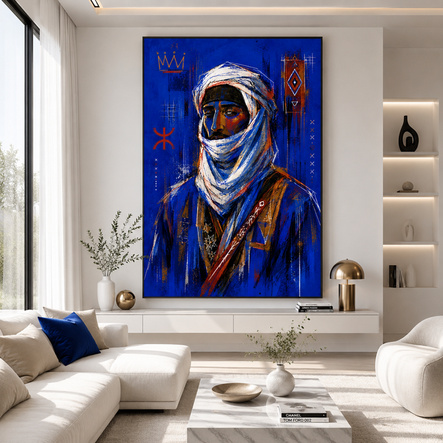 Tableau marocain – Pop Art sahraoui