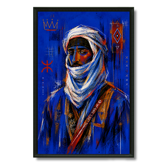 Tableau marocain – Pop Art sahraoui