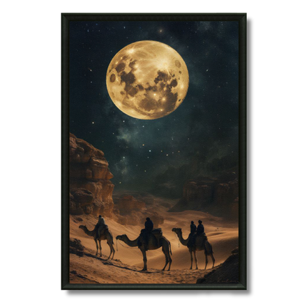 Tableau marocain – Désert iconique