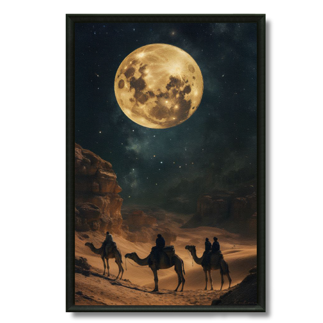 Tableau marocain – Désert iconique