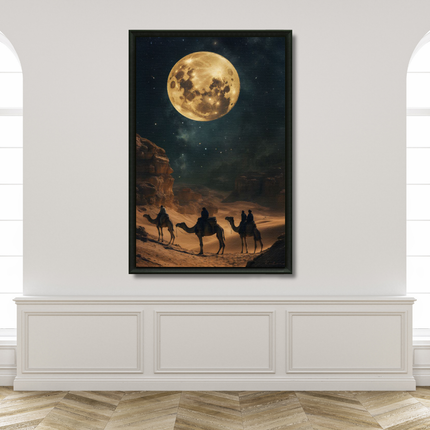 Tableau marocain – Désert iconique