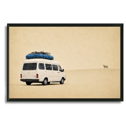 Tableau marocain – Mercedes 210d personnalisé