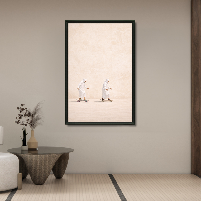 Tableau marocain – skate beige.