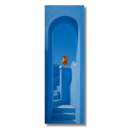 Tableau marocain – La ville bleu