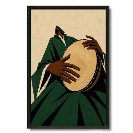 Tableau marocain – Derbouka Géometrique.