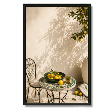 Tableau marocain – Le petit coin – XS : 30x20cm, Tableau en toile, Pas de cadre