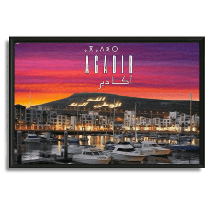 Agadir ville Tableau Paysage - Kolors France
