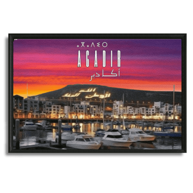 Agadir ville Tableau Paysage - Kolors France