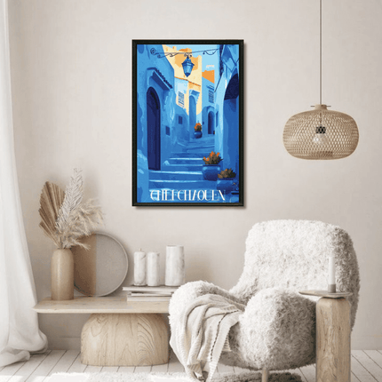 Chefchaouen ville Tableau - Kolors France