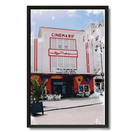 Cinema Rif - Tanger ville Tableau - Kolors France