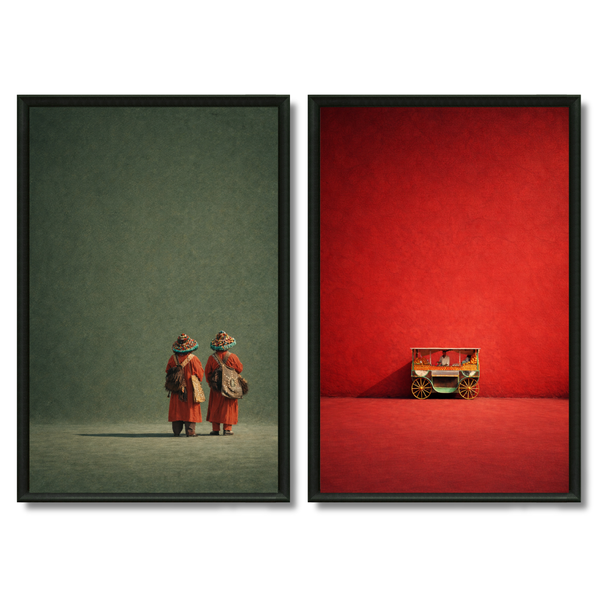 Duo Tableaux - Le Maroc en Couleurs