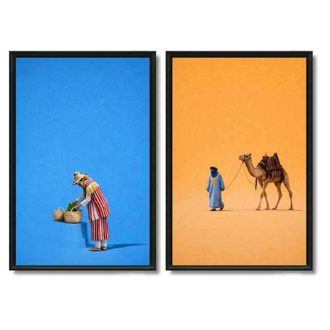 Duo Tableaux - Douceurs du Maroc
