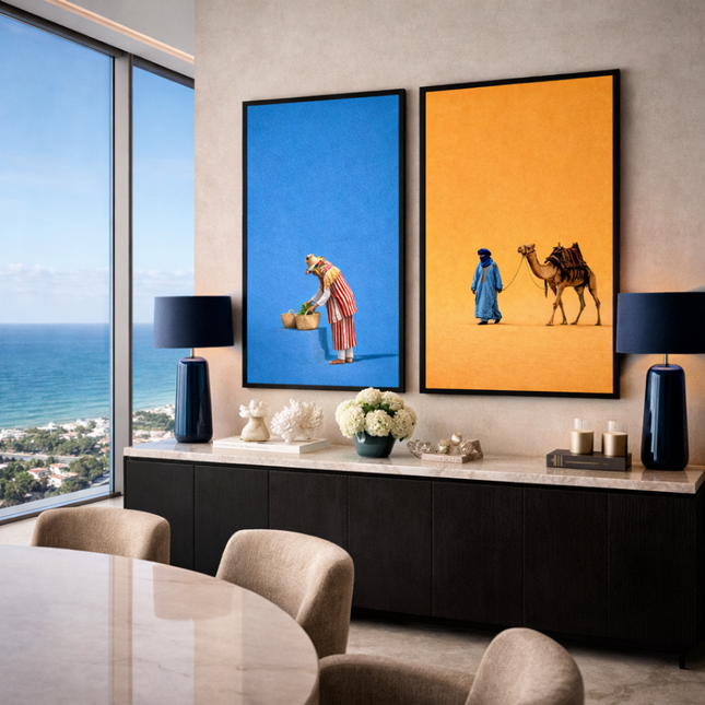 Duo Tableaux - Douceurs du Maroc