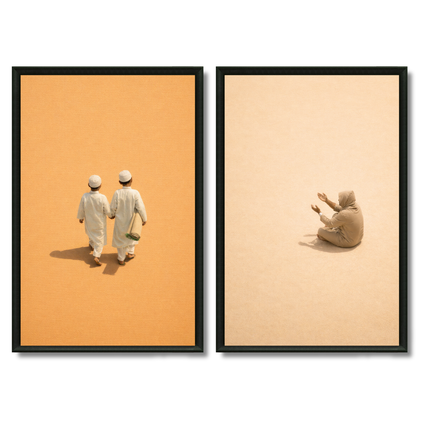 Duo Tableaux - Islam vie