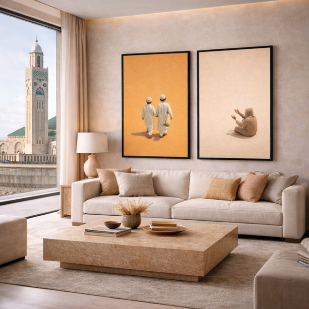 Duo Tableaux - Islam vie