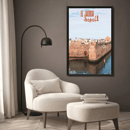 El Jadida ville Tableau - Kolors France