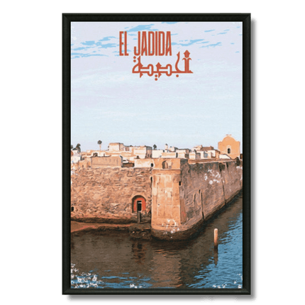 El Jadida ville Tableau - Kolors France