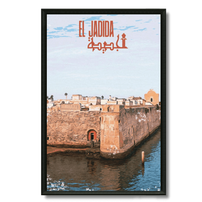 El Jadida ville Tableau - Kolors France