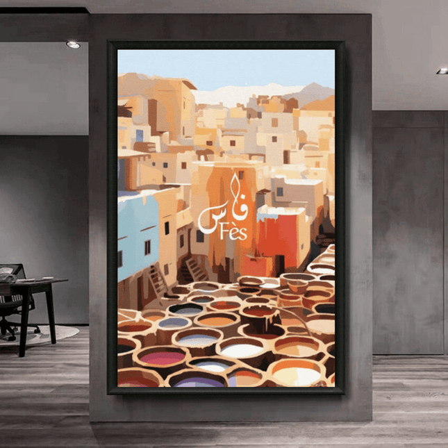 Fes ville Tableau - Kolors France