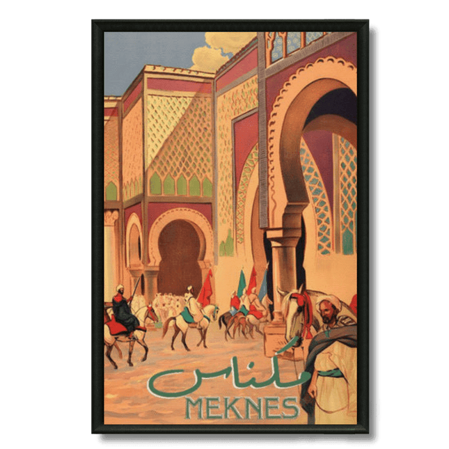 Meknes ville Tableau - Kolors France