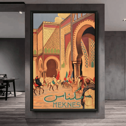 Meknes ville Tableau - Kolors France