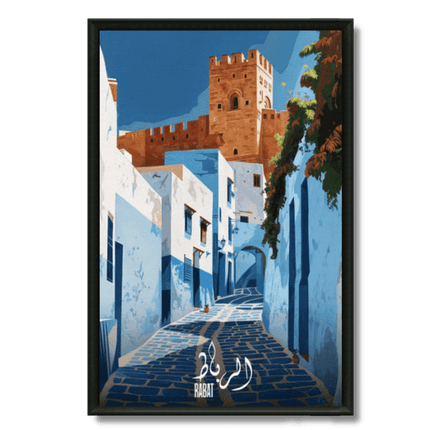 Rabat ville Tableau - Kolors France