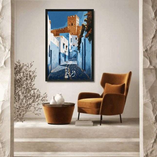 Rabat ville Tableau - Kolors France