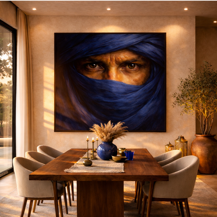 Tableau marocain – Sahraoui Portrait Artistique