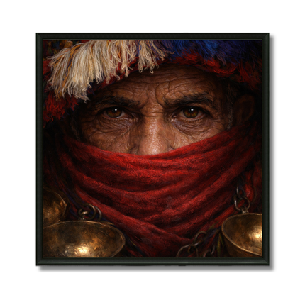 Tableau marocain – Guerrab Portrait Artistique