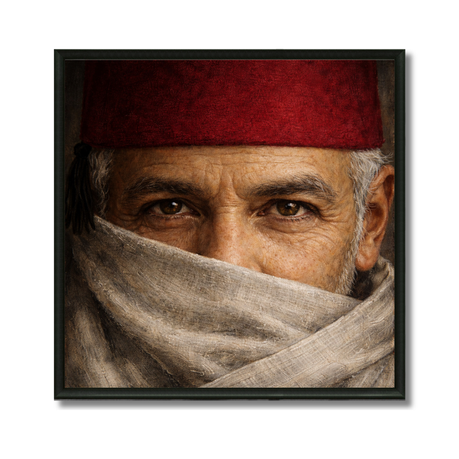 Tableau marocain – Portrait Marocain