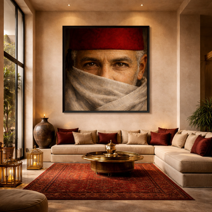 Tableau marocain – Portrait Marocain