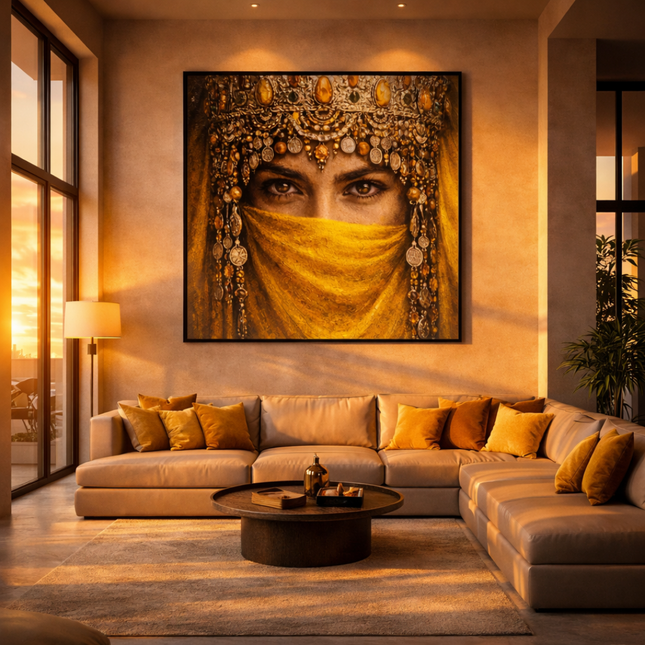 Tableau marocain – La mariée